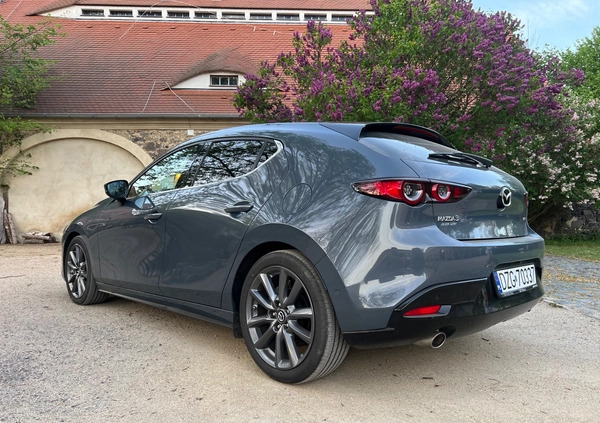 Mazda 3 cena 85990 przebieg: 36600, rok produkcji 2021 z Zgorzelec małe 106